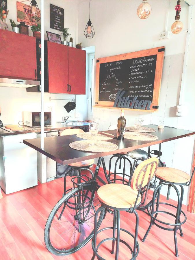Trastevere In Bike - Con Wi-Fi E Ac Roma Exterior foto